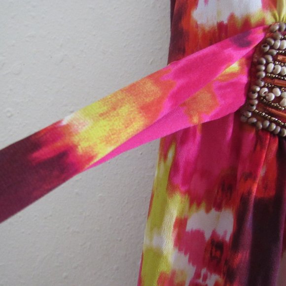 Bisou-Bisou Tie-dyed Dress Size 4 - Picture 3 of 8